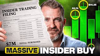 Insiders Just Made a MASSIVE $7 Million Bet on THIS Stock