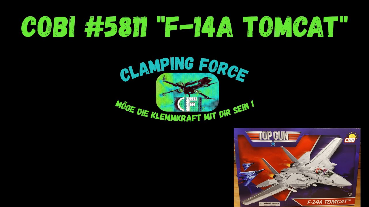COBI 5811 F14A Tomcat Top Gun Maverick Kinostart Aufbau und