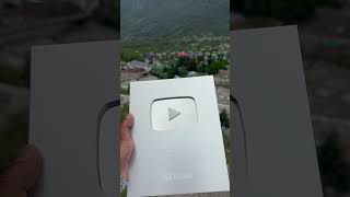 Finally Play button is here 🍾 #minivlog #travel #nature #manali #mountains