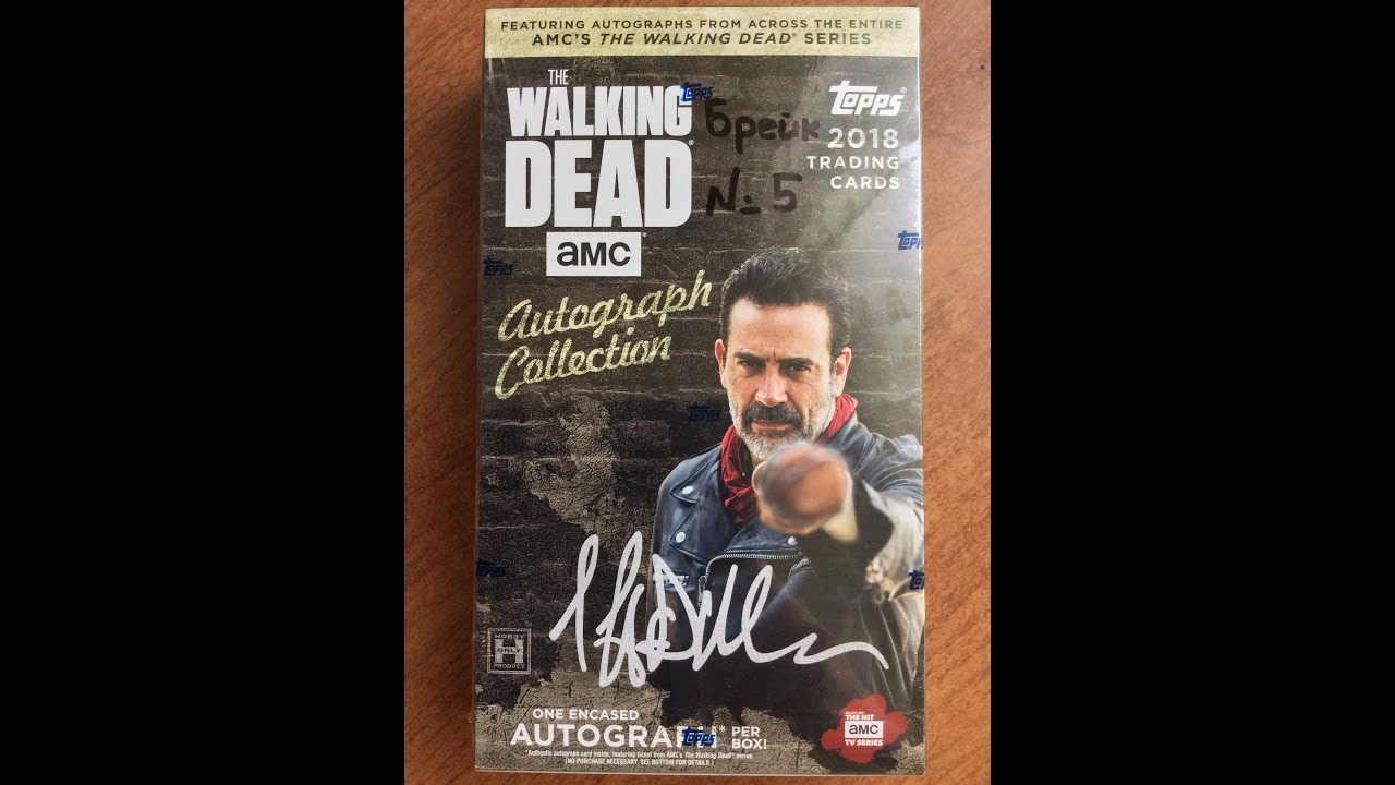 Кино-брейк 13 декабря 2019. 2018 Topps Walking Dead Autograph Collection (№5)