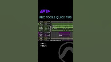 See how to use Track Freeze in Pro Tools to render your MIDI as audio
