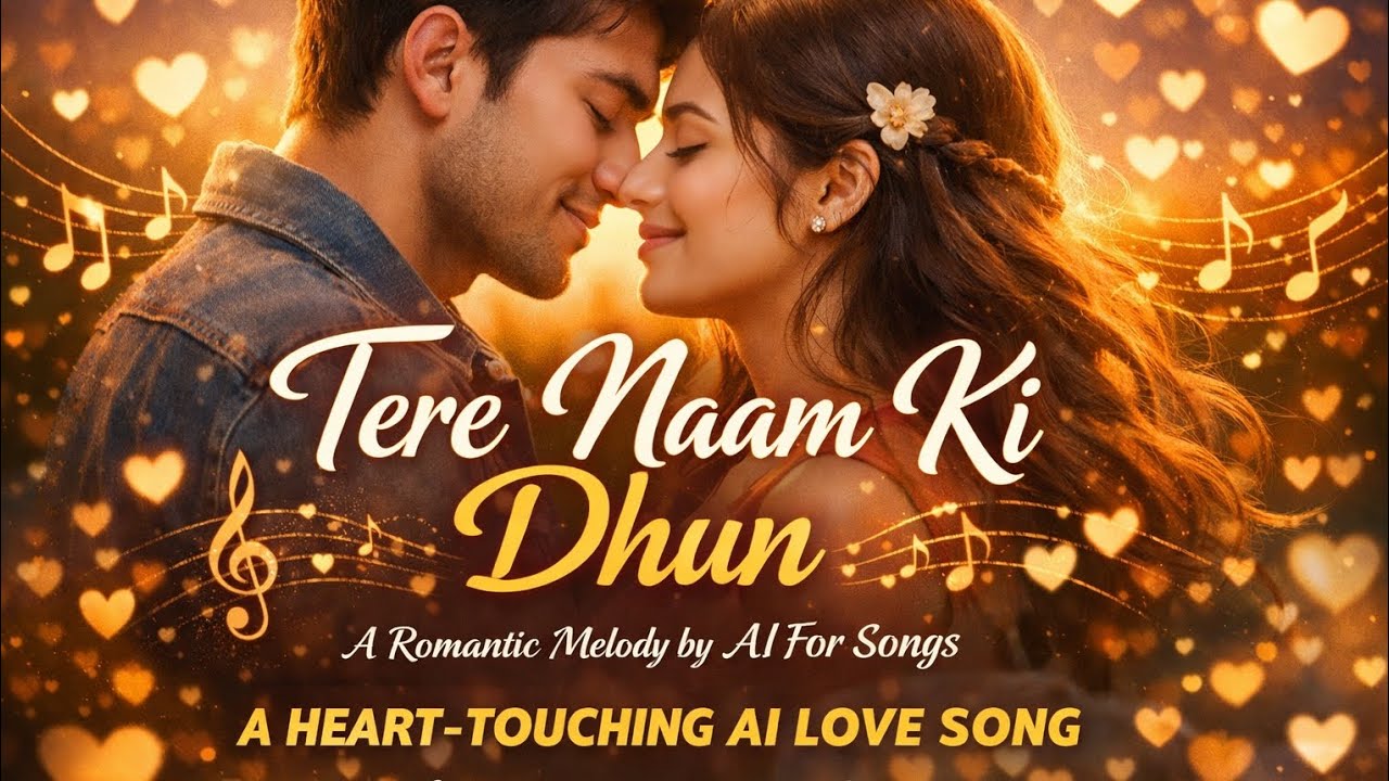 Tere Naam Ki Dhun ❤️ | Romantic Hindi Love Song | AI Original Melody 