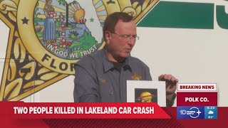 2 dead after car crashes into Lakeland home; double homicide investigation underway