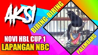 SERU !!! AKSI KACER BIRING-BIRING IN NOVI HBL CUP 1 PALEMBANG