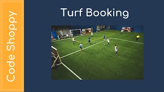 Turf Sports Booking Management System Using MERN Stack React Js Web Application