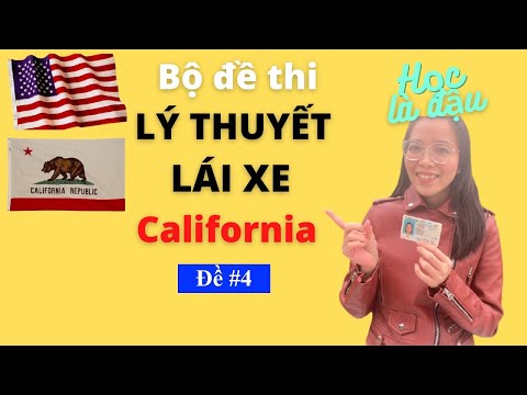 Video Bộ Đề Thi Lý Thuyết Lái Xe California, học là đậu - Đề... - youtube