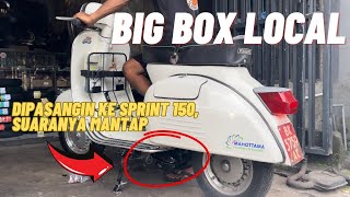 KNALPOT BIG BOX LOCAL KUALITAS IMPORT