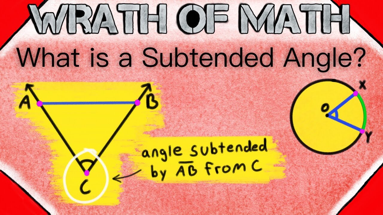 What is a Subtended Angle? | Geometry, Circles, Subtended Angles