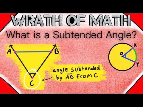 Video: Kāda ir subtending nozīme?