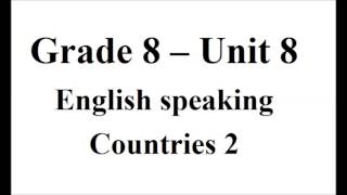 Grade 8 Unit 8 Task 2