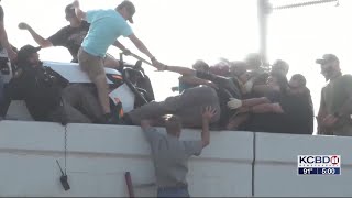 Deputies injured in Monday morning I-27 bridge crash released from hospital