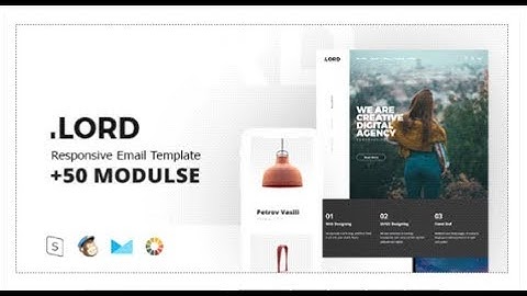LORD Mail - Responsive Email Template Minimal | Themeforest Templates