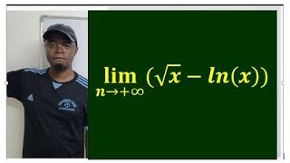 Limite de sqr(x)-lnx sqr(x)-ln(x) quand x tend vers plus l'infini 