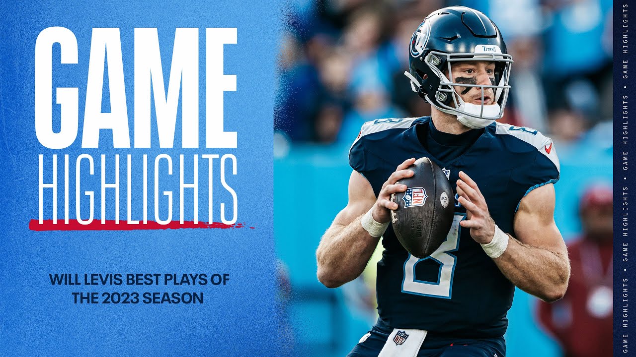 Will Levis Best Plays of the 2023 Season | Game Highlights