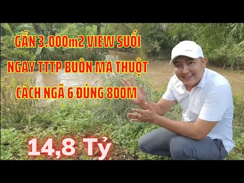 Video NHÀ VƯỜN GẦN 3.000M2 CÁCH NGÃ 6 BMT CHỈ 800m - youtube