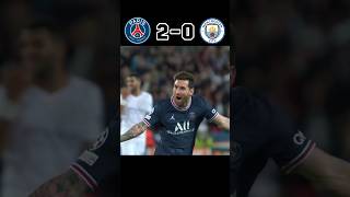 Psg Destroyed Manchester City ☠️🔥 | Champions league 2021 | Highlights #shorts #football #youtube