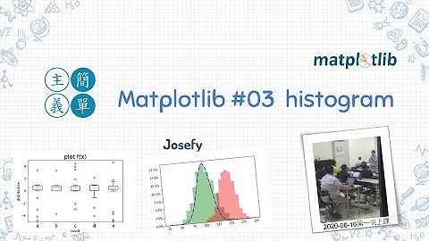 簡單主義 matplotlib - #03 | histogram | 數據現象分析小幫手