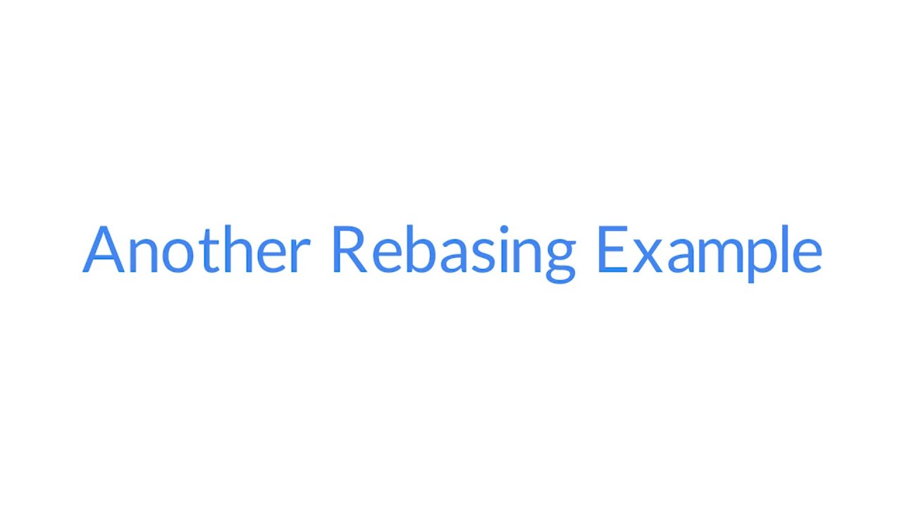 Git and GitHub - Another Rebasing Example #40 - YouTube