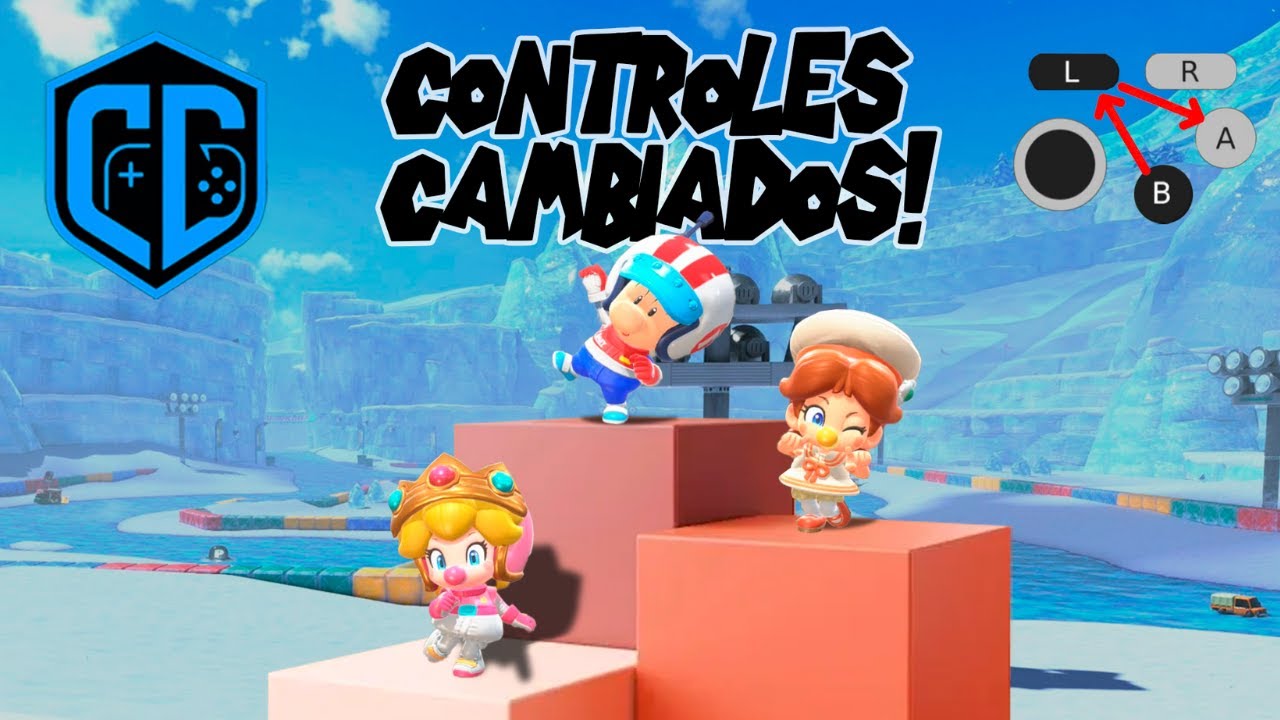 Mario Kart World pero todos los botones están CAMBIADOS 🤯
