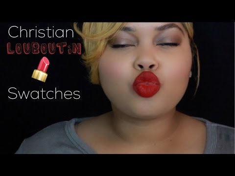 REVIEW  Christian Louboutin Lip Color + Live Lipstick Swatches 