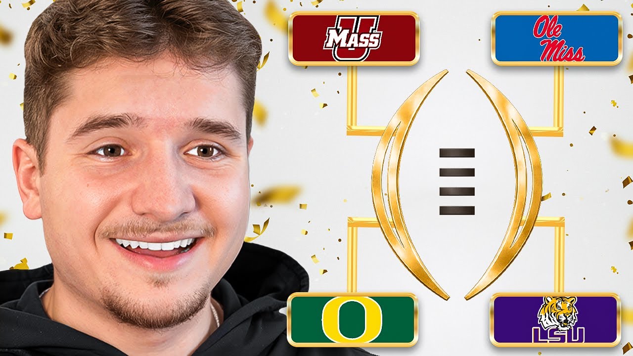 I Tried To Get the WORST School in the CFB Playoffs 