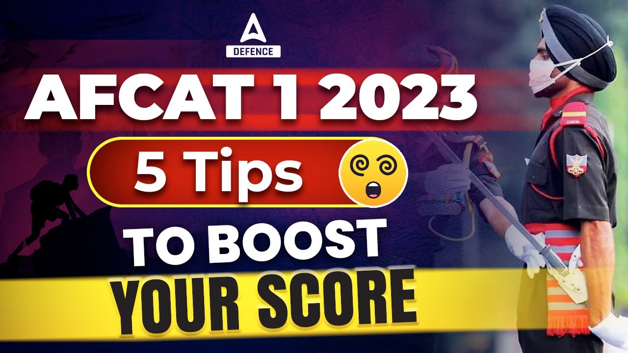 AFCAT 1 2023 | 5 Tips 😵To boost your Score