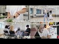 (SUB) KPOP과 대학생의 개강 날 VLOGㅣ 오랜만에 친구들과 학교생활 &amp; 2학년 2학기 계획 세우기