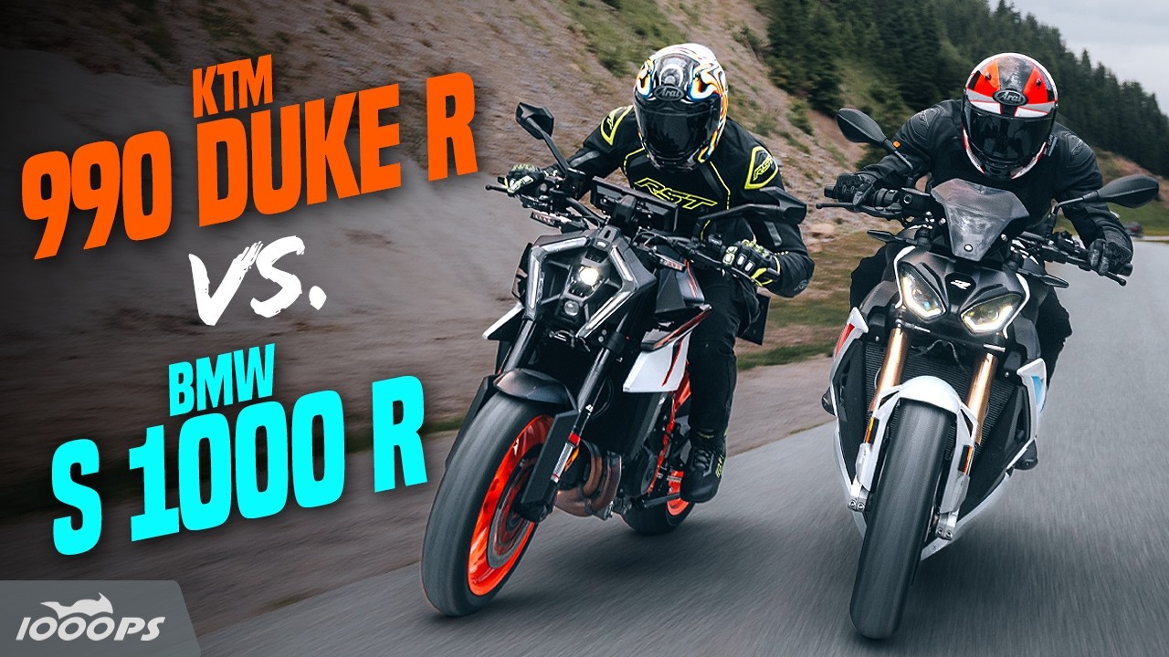 BMW S 1000 R vs KTM 990 Duke R | Der große Naked Bike Vergleich