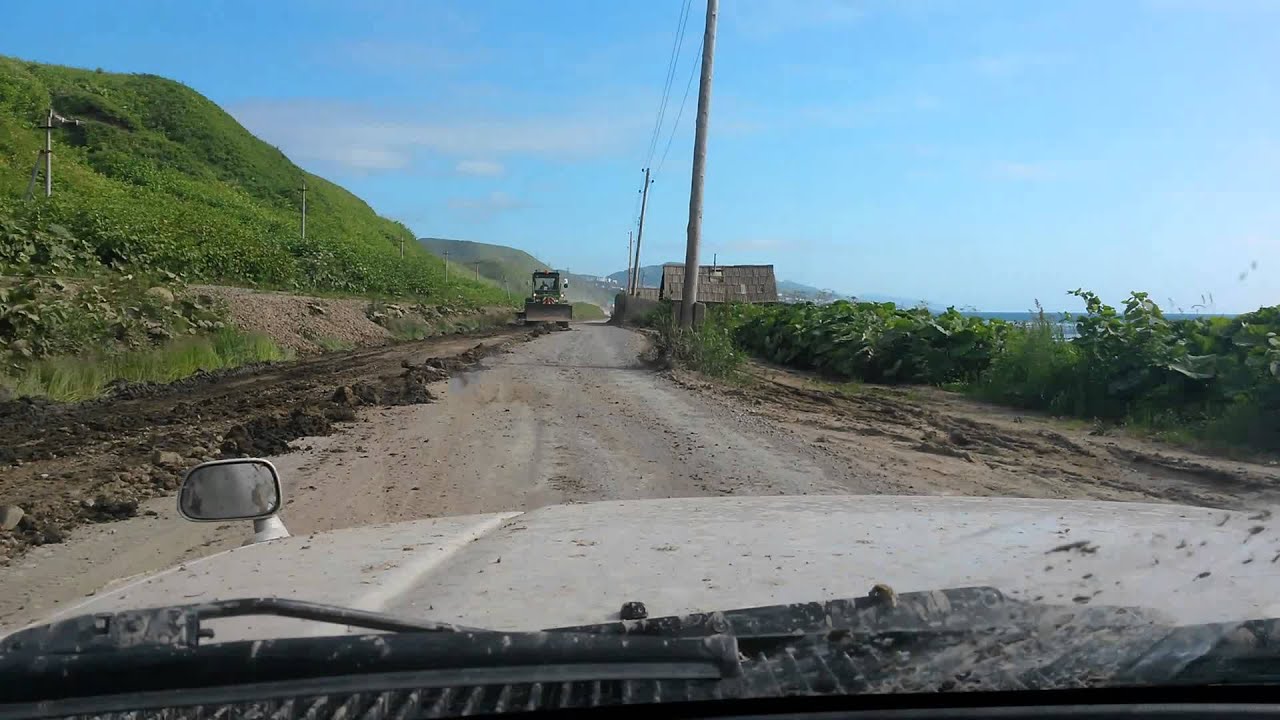Дороги Сахалина Холмск - YouTube