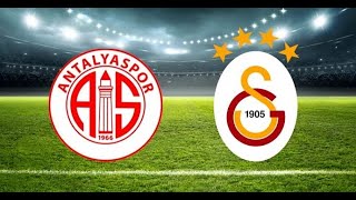 Fraport Tav Antalyaspor 1-1 Galatasaray - Gs tv Gol Anları - \