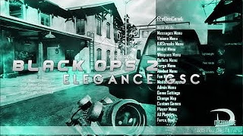 Bo2 Mod menu!!! elegance v4