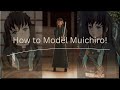Muichiro Tokito Stylized 3D Modeling in Blender
