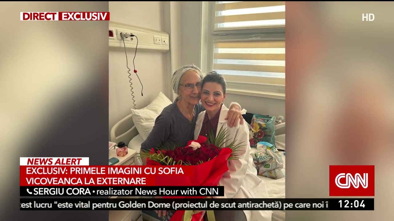 Primele imagini cu Sofia Vicoveanca la externare