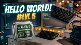JavaScript Project for Beginners 🔥 User Input Hello World Button | DOM Manipulation (Level 5)