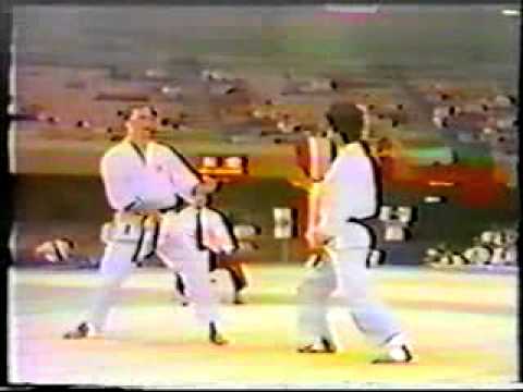 final kumite team Japan-West Germany - II World Championship IAKF - 1977
