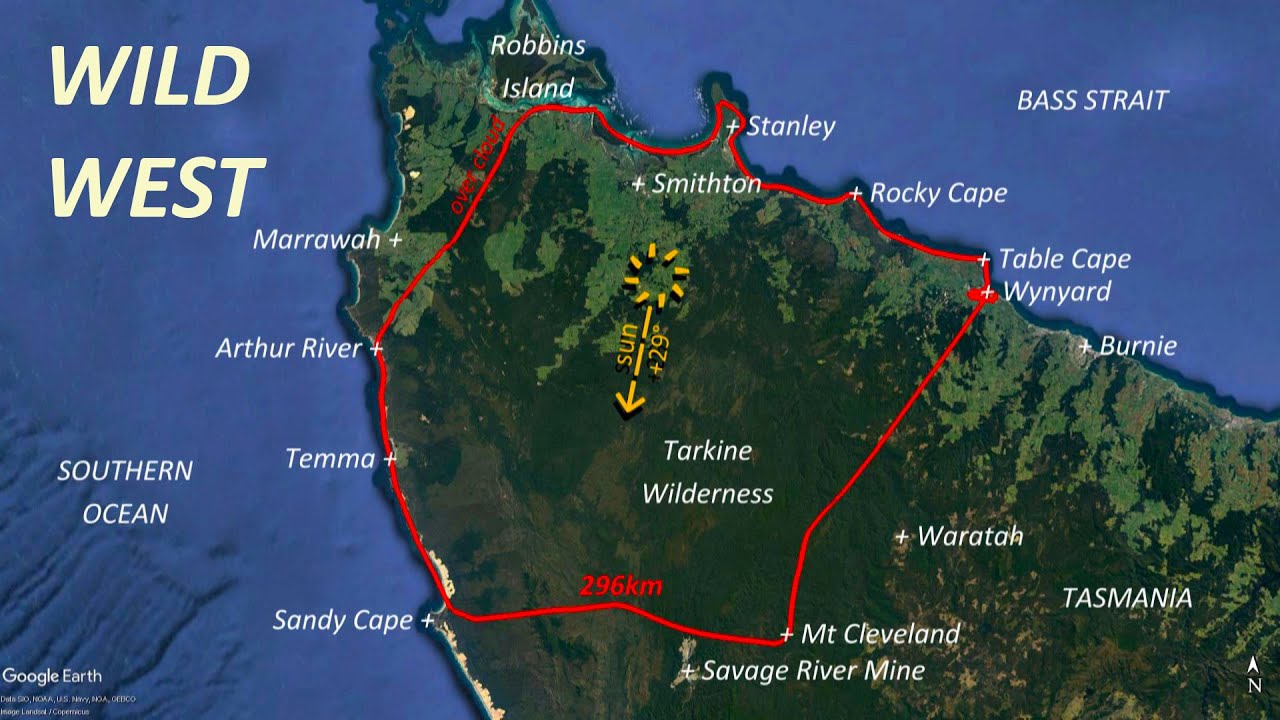 Wandering Foxbat - Savage River Nat Pk - Norfolk Range - Arthur River