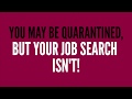 Your job search continues
