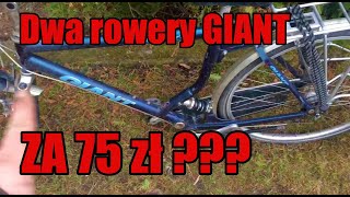 Aluminiowe Rower Miejskie Giant W Cenie Złomu Siłowniki Hydrauliczny, Celmy I Kilka Kluczy