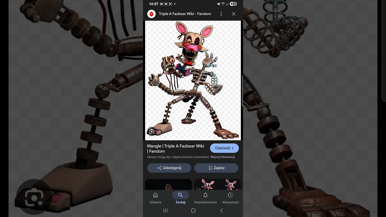 Czy pokonam wszystkie animatroniki z fnafa część 2.
