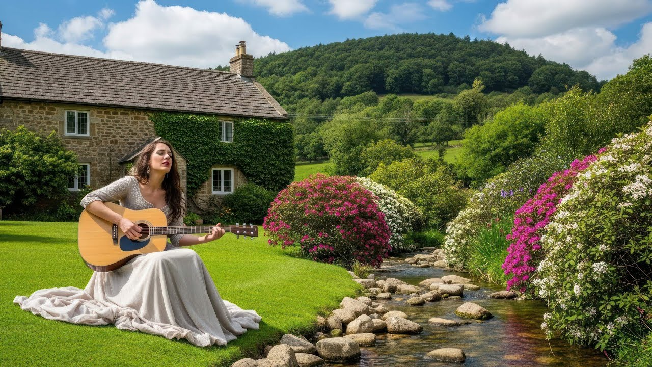 Old Country Music Relaxing Guitar Ambience for Country Dance Hall Vibes