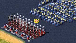 Defenses vs Destroyers - Same Cost - Red Alert 2