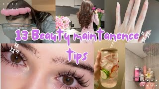 Real beauty secret? Consistency 💫13 maintenance tips every girl should know 💕