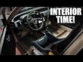 Finally! interior in the KhakiCivic! (1991 civic ef race car project)