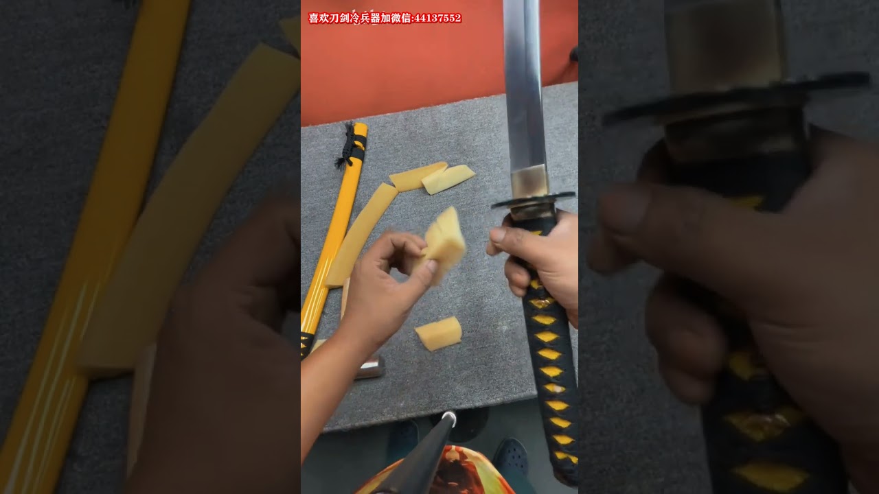 手工研磨弯切刃打刀一把- YouTube