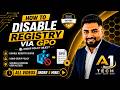 How to Disable Registry Editor via GPO | Active Directory Tutorial