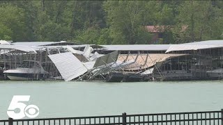 Beaver Lake sites like Rocky Branch Marina run-down after severe storms