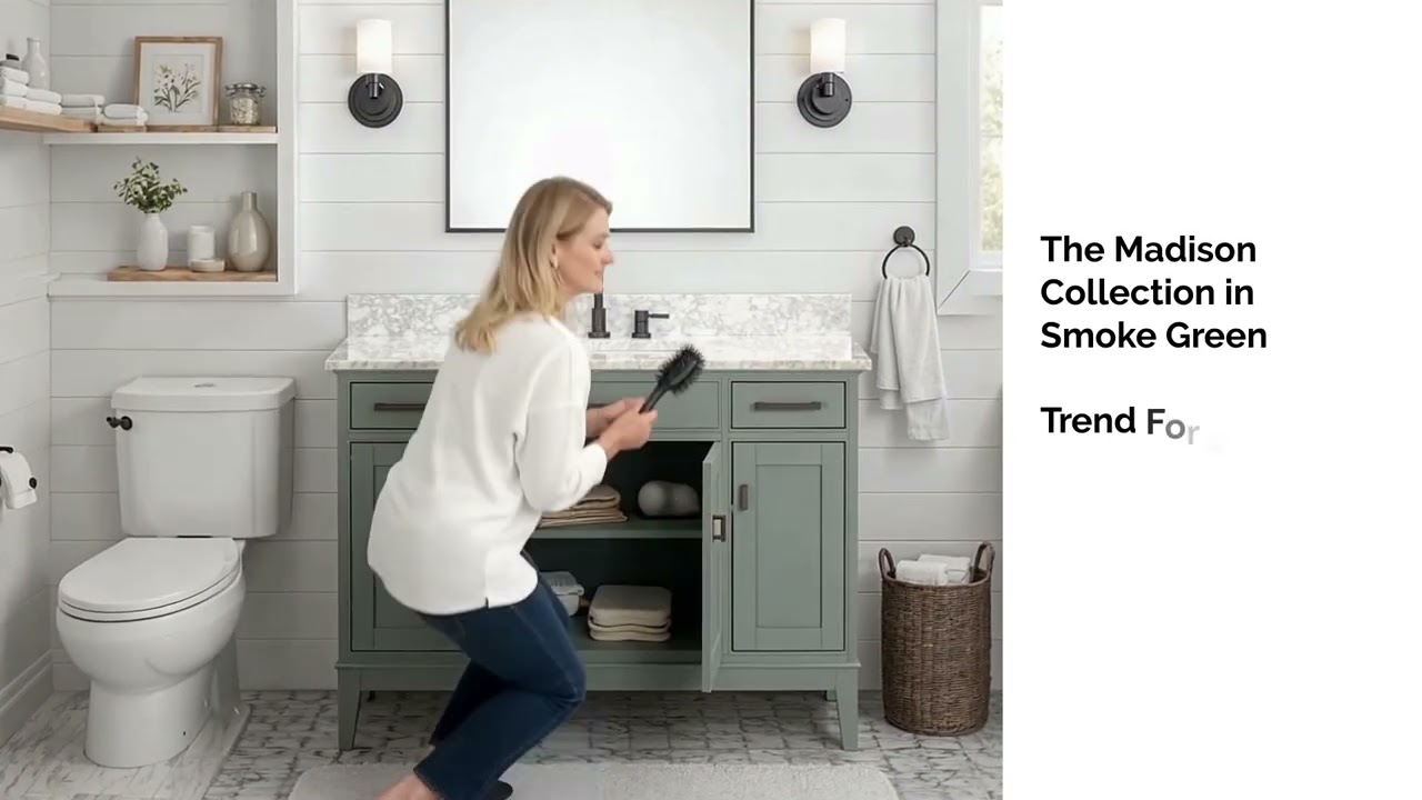 The Madison Collection in New Smoke Green Finish