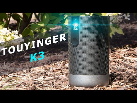РАДУЕТ ?🔥! FHD 1080 карманный Проектор TouYinger K3 DLP на Android 9 c 3D  Aliexpress в 2021