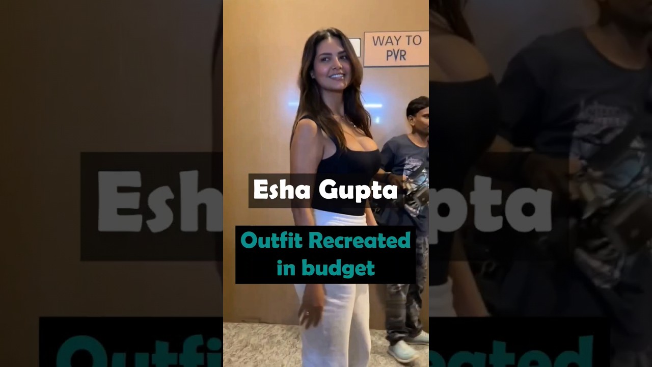 Esha Gupta Outfit Recreated in Budget👉Link in BIO📎 (Telegram)👈--- 