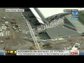 Mueren trabajadores en un estadio de Brasil 2014